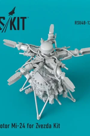 Hoofdrotor voor de Mil Mi-24V/VP (ontworpen voor gebruik met Zvezda-kits) Accessoire Express Levering