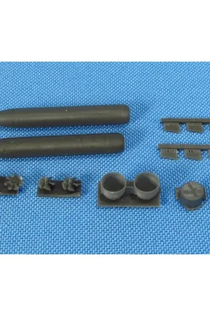Torpedo Mk.46. Kit bevat hars onderdelen voor montage van 2 torpedo's Mk-46 Accessoire Rechtstreeks Van De Fabrikant