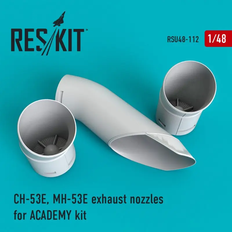 Bestel Nu Sikorsky CH-53E, MH-53E uitlaatpijpen (ontworpen voor gebruik met Academy-kits)