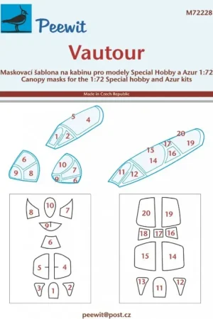 SNCASO SO.4050 Vautour IIB/IIN (ontworpen voor gebruik met Azur en Special Hobby kits) Betrouwbaar