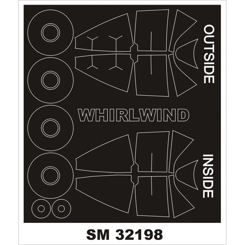Westland Whirlwind Mk.I (buiten-binnen) (ontworpen voor gebruik met Special Hobby kits) Hete Deal