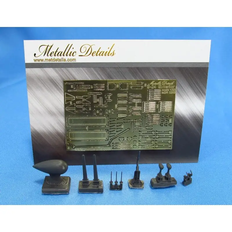 Betrouwbaar Geconsolideerde B-24D/B-24J Liberator buitenkant (ontworpen voor gebruik met Hobby Boss kits)