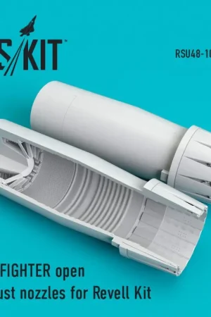 Eurofighter EF-2000A Typhoon open uitlaatpijpen (ontworpen voor gebruik met Revell-kits) Direct Beschikbaar