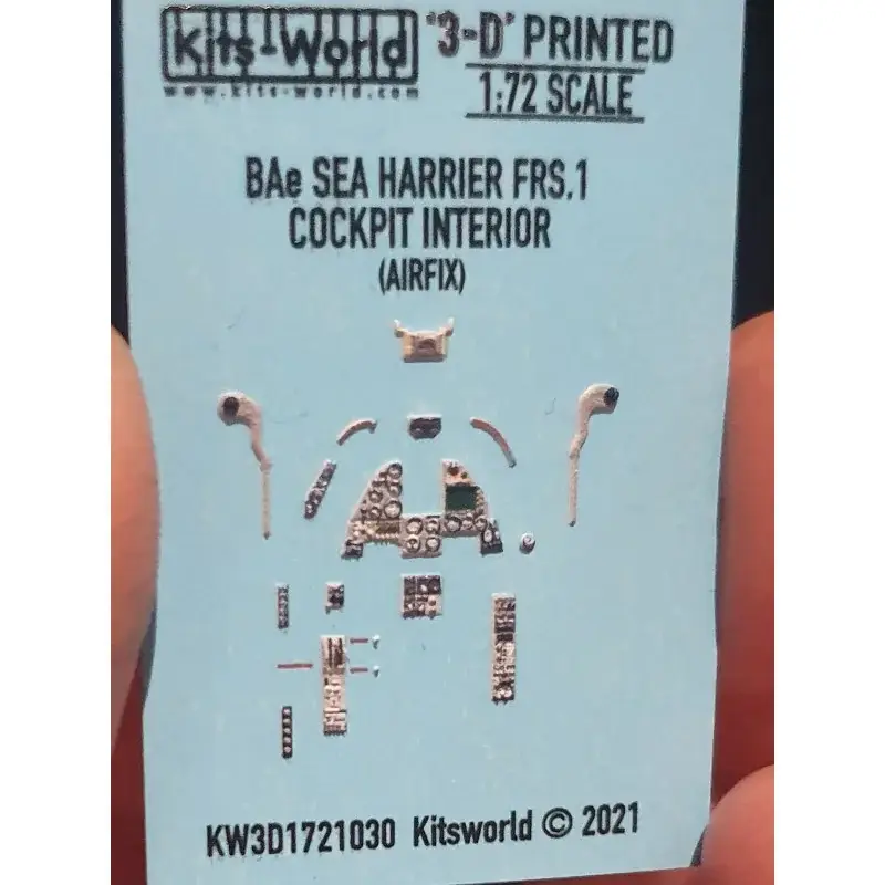 BAe Sea Harrier FRS.1 3D full colour instrumentenpanelen (ontworpen voor gebruik met Airfix-kits) Seizoensaanbieding