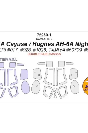Alleen Vandaag Bell OH-6A Cayuse / AH-6A Night Fox (ontworpen voor gebruik met ITALERI-kits) [OH-6A, AH-6A] (binnen en buiten)