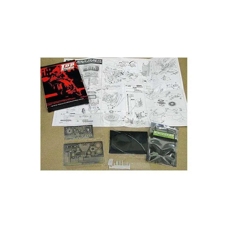 Kawasaki ninja zx-rr detail up set Acrylverf Exclusieve Aanbieding