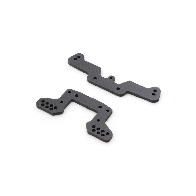 Kyosho Optima Mid HD-achterschokdemperbevestiging - Carbon Tijdelijk Beschikbaar