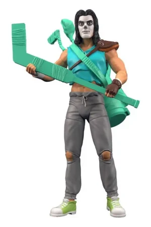 Ninja Turtles beeldje BST AXN Casey Jones Skull Face 13 cm Action figure Betrouwbaar