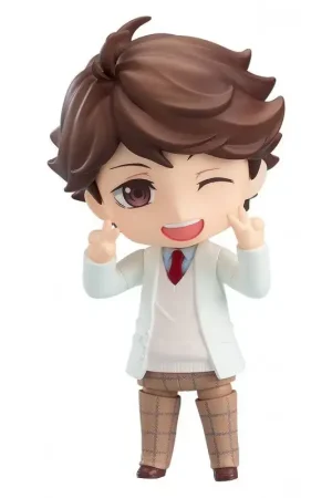 Favoriet Haikyu!! Nendoroid-figuur Toru Oikawa Schooluniform Ver. (herhaling) 10cm Figuurtje
