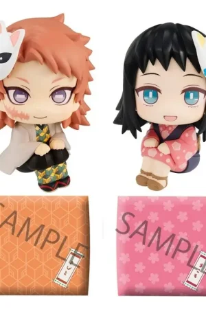 Betrouwbaar Demon Slayer Kimetsu no Yaiba PVC-figuren Look Up Sabito & Makomo LTD Ver. 11cm Beeldjes