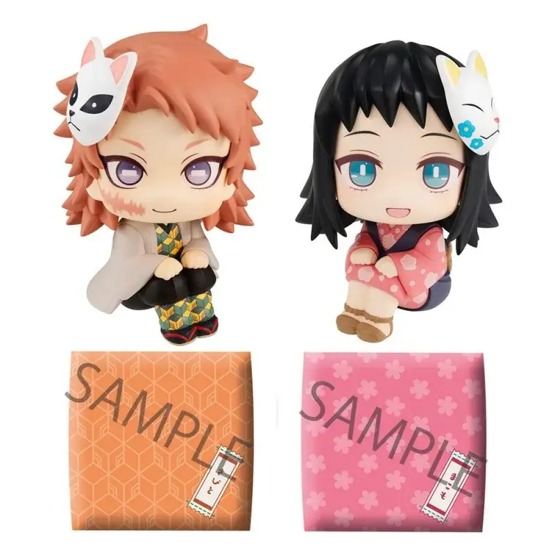 Betrouwbaar Demon Slayer Kimetsu no Yaiba PVC-figuren Look Up Sabito & Makomo LTD Ver. 11cm Beeldjes