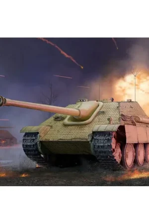 Superprijs Duitse Sd.Kfz 173 Jagdpanther vroege versie Schaalmodel