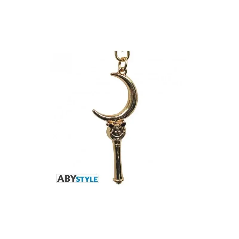 Gereduceerde Prijs SAILOR MOON - "Moon Stick" 3D-sleutelhanger