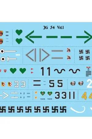 Superprijs JG 54 deel 1 Decal