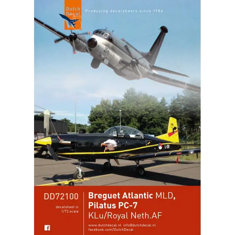 Atlantic, Wesp en Avenger. PC-7 KLu Decal Weekendaanbieding