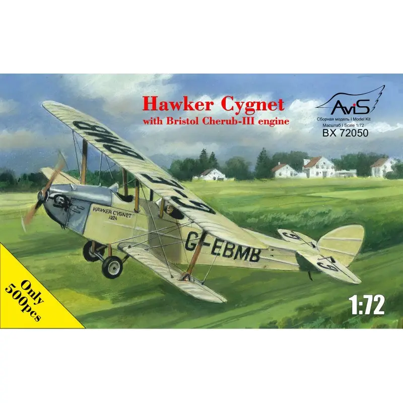 Shop Nu Hawker Cygnet met Bristol Cherub - III motor Schaalmodel
