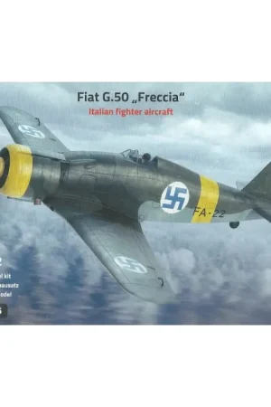 Populair Fiat G.50 'Freccia' Italiaanse jager (4 x sticker opties) Schaalmodel