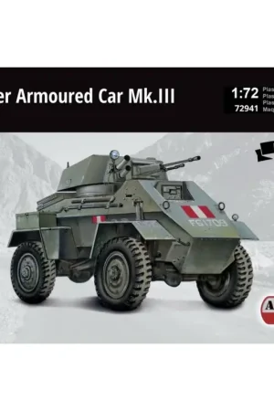 Humber Pantserwagen Mk.III Hobby Line, alleen plastic onderdelen Schaalmodel Superprijs