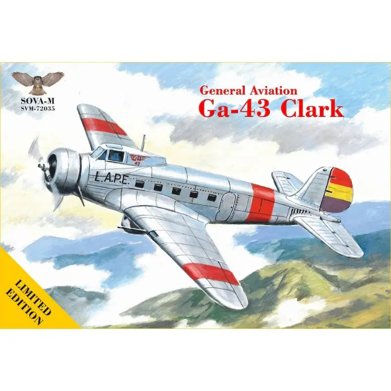 GA-43 'Clark' passagiersvliegtuig) (in dienst van Líneas Aéreas Postales Españolas) Premium