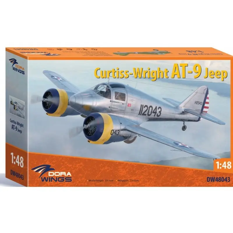 Weekendaanbieding Curtiss-Wright AT-9 Jeep Schaalmodel