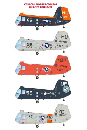 Piasecki HUP Retriever-markeringen voor Amerikaanse marine / Royal Canadian Navy Populair