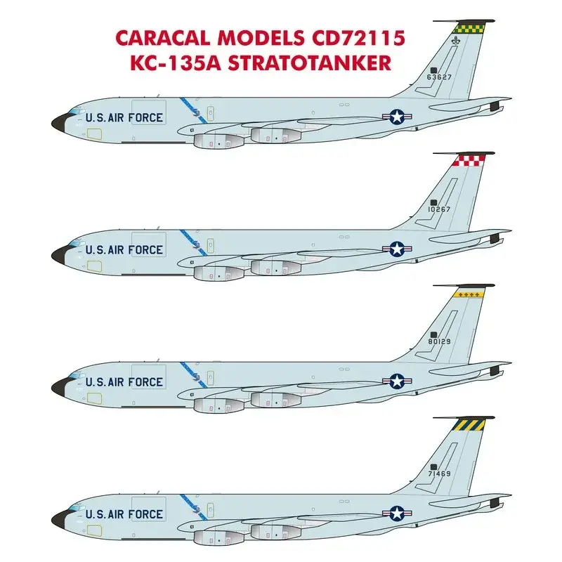 Lage Kosten Januari release! Boeing KC-135A Stratotanker Decal