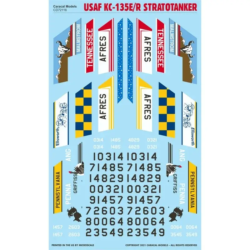 Koop Online Januari release! Boeing KC-135E/R Stratotanker Decal