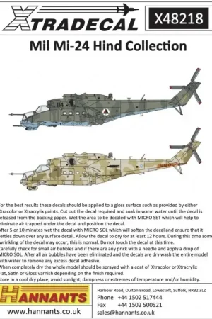 Direct Verzonden Mil Mi-24/35 Hind-collectie (10) Decal