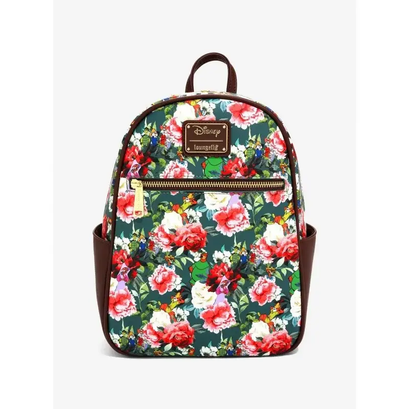 Lage Kosten Exclusief Disney Loungefly Robin Hood mini-rugzak met bloemen Tas
