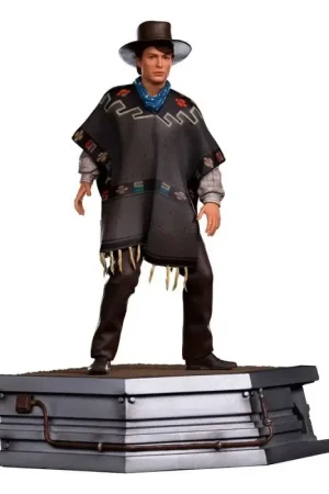 Uitverkoop Back to the Future III Beeldje 1/10 Kunstweegschaal Marty McFly 23 cm Figuurtje