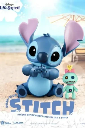 Weekendaanbieding Lilo & Stitch Dynamic Action Heroes Figuur 1/9 Stitch 18 cm Action figure