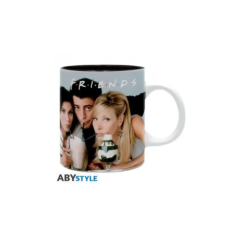 Dagaanbieding FRIENDS - Mok - 320 ml - Vintage foto - subli - subli Mug