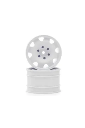 Kyosho Optima 50mm 8SP Wielen (2) Wit rand Fabrieksprijs