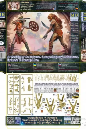 Exclusieve Aanbieding Erkenning. Aan de rand van het heelal. De avonturen van Strange Company. EpisodeV Figuren