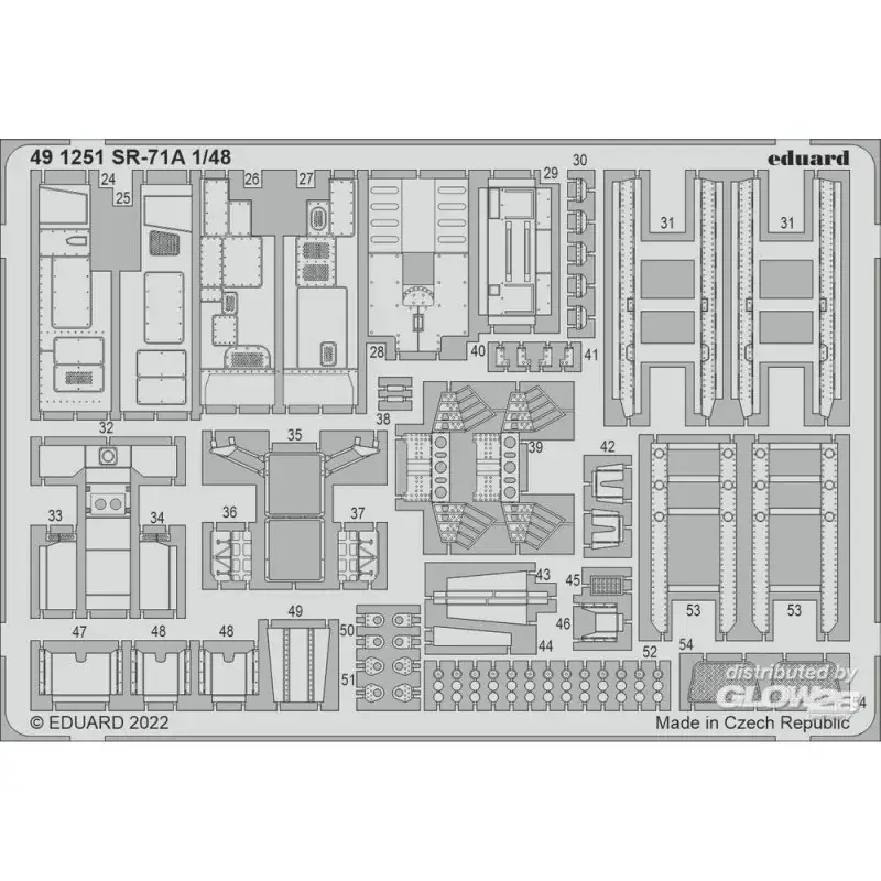 SR-71A interieur voor REVELL Must-Have