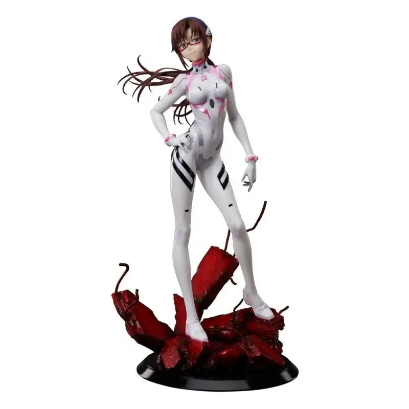 Direct Beschikbaar Evangelion 4.0 Final PVC-beeld 1/7 Mari Makinami Illustere laatste missie 27 cm Figuurtje
