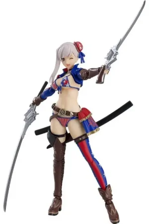 Fate/Grand Order Figuur Figma Berserker/Miyamoto Musashi 15cm Action figure Hoge Kwaliteit