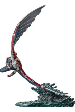 The Falcon and The Winter Soldier Beeldje 1/10 BDS Art Scale Captain America Sam Wilson Deluxe 46 cm Must-Have