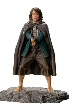 Koopje The Lord of the Rings beeldje 1/10 BDS Art Scale Pippin 12 cm Figuurtje