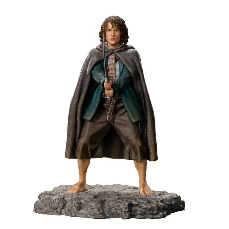 Koopje The Lord of the Rings beeldje 1/10 BDS Art Scale Pippin 12 cm Figuurtje