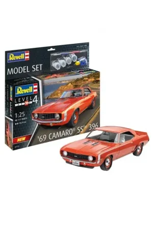 Hoge Kwaliteit Model set 1969 camaro rvs Schaalmodel