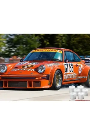 Cadeauset '50 jaar motorsport jägermeister' Schaalmodel Finale Uitverkoop