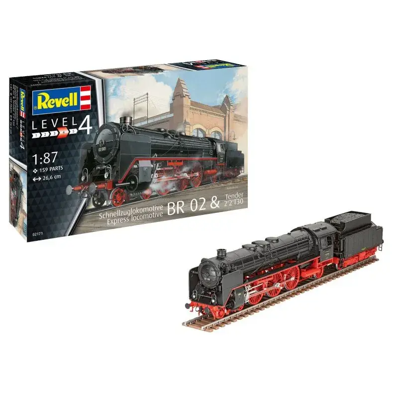 Locomotief br 02 & tender 2'2't30 Treinmodellen Aanbieding