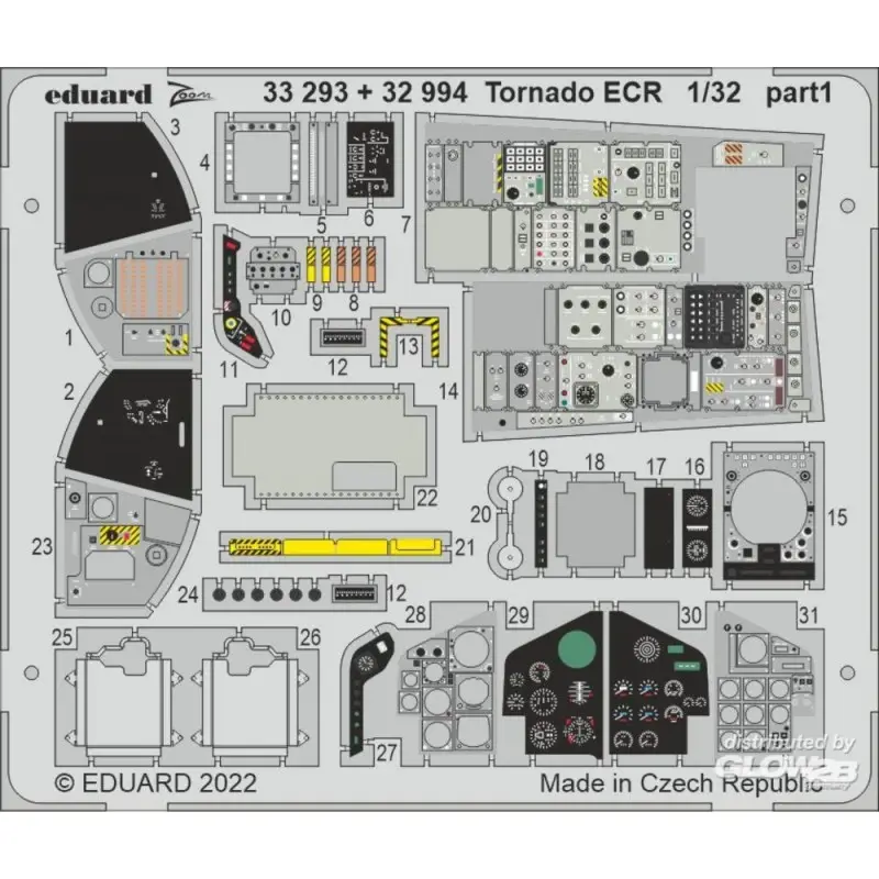 Merkproduct Tornado ECR voor ITALERI