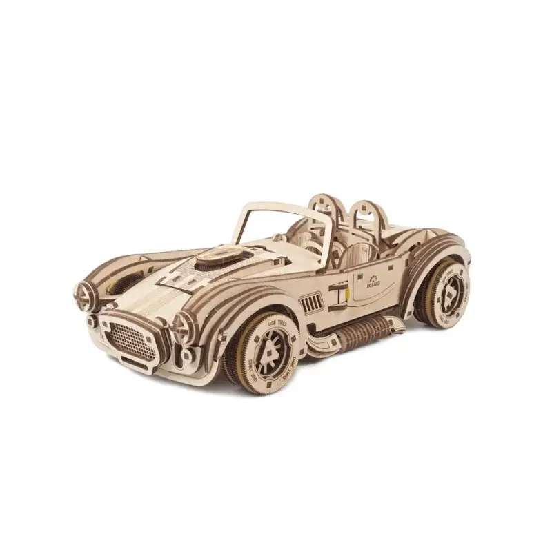 UGEARS Mechanische modellen: DRIFT COBRA RACING CAR Bouwmodell Korting
