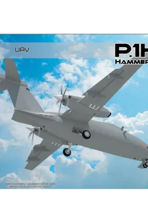Superprijs P.1HH HammerHead UAV Schaalmodel