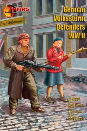Tijdelijk Beschikbaar Duitse Volkssturm Defenders (WOII) Figuren