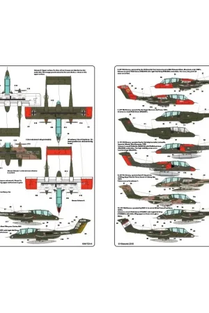 Sticker Noord-Amerikaans/Rockwell OV-10 Bronco Decal Betrouwbaar
