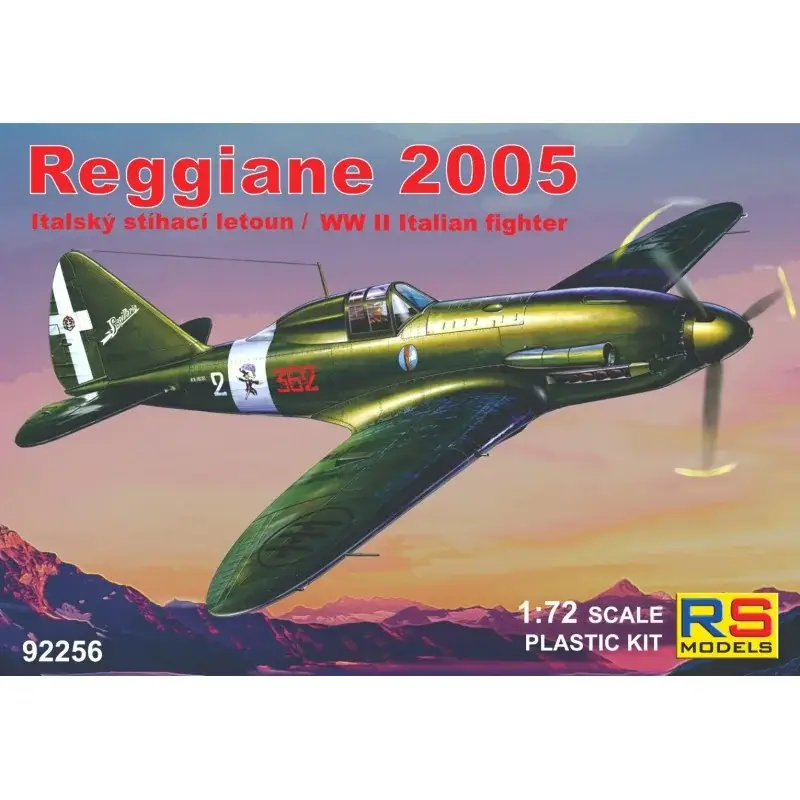 Reggiane Re.2005 3 sticker v. voor Italië, ANR Schaalmodel Weekendaanbieding