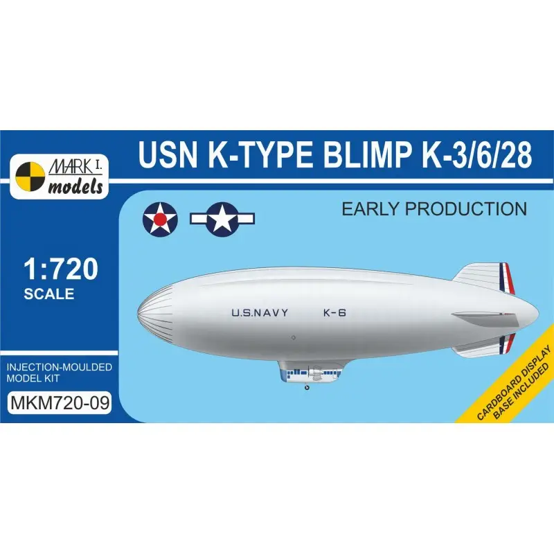 Koop Online K-type Blimp (K-3/6/28) 'Vroege productie' Schaalmodel